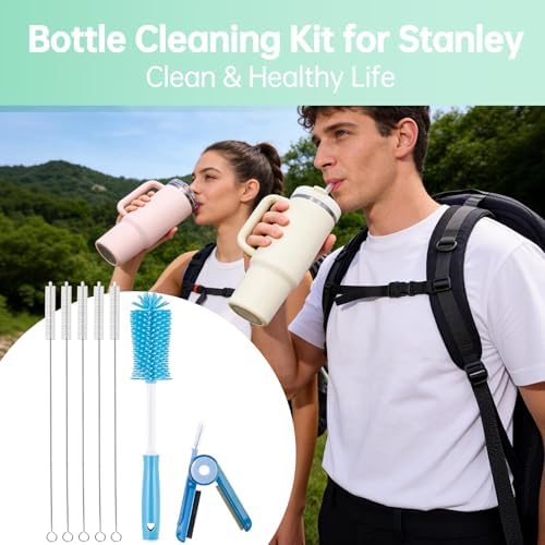 Cleaning Brush Set Fit for Stanley Quencher ProTour Flip Straw Tumbler