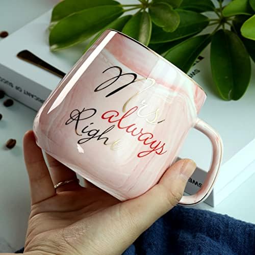 Mr and Mrs Coffee Mugs Gifts Set, Engagement Wedding Gifts for Couples