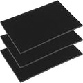 HOZEON 3 Pack 12 x 18 Inches Rubber Bar Service Mat,1cm Thick Non Slip