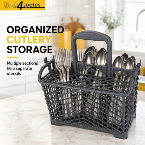 First4Spares Whirlpool Dishwasher Cutlery Silverware Basket Holder