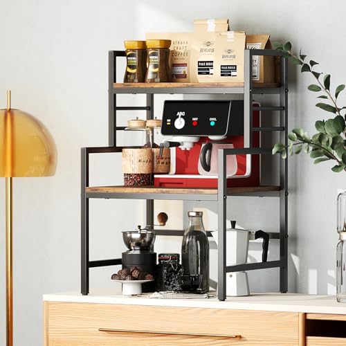 GIANTEX 3-Tier Microwave Stand, Metal Frame