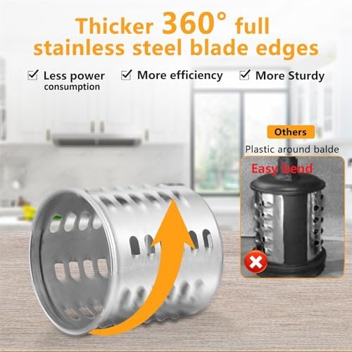 FavorKit Chesse Grater Slicer Shredder Attachment for Kitchenaid