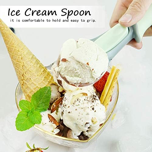 Ice Cream Scoop with Easy Trigger,Plastic Cookie Scoops for