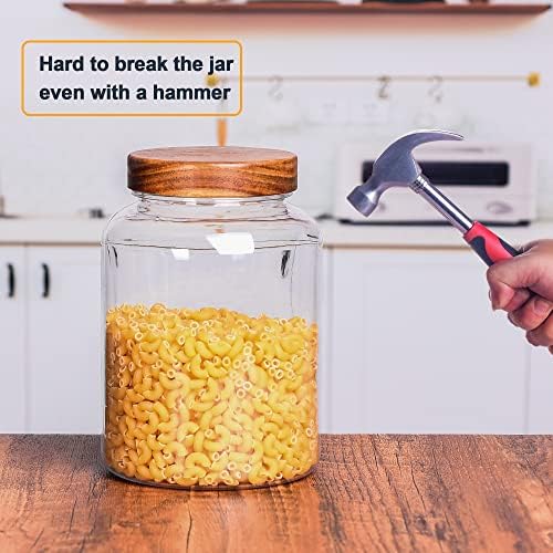 YUEJUM 64 Fluid Ounces Unbreakable & Dishwasher Safe Plastic