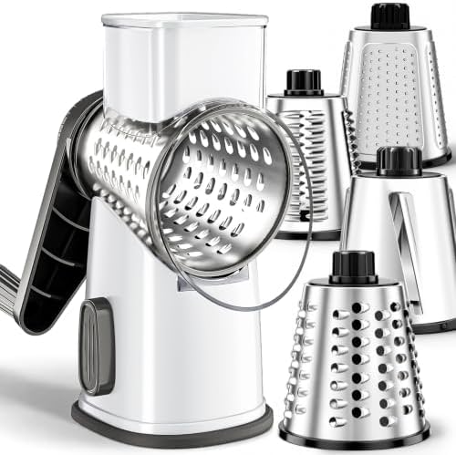 Weltonhm 4-in-1 Cheese Grater, White