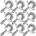 WUWEOT 9 Pack Cocktail Strainer, 4-Prong Stainless Steel Bar Strainer