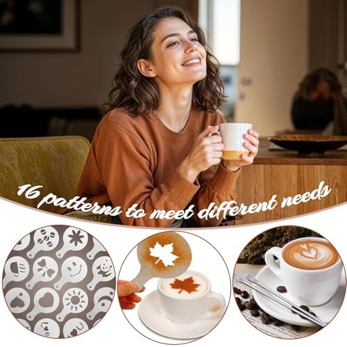 22 PCS Coffee Tamper Set, Espresso Accessories Tampers kit Barista