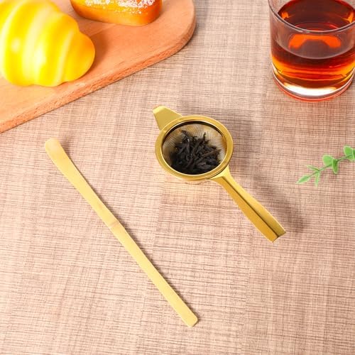 2.2" Mini Tea Sifter, 30 Fine Mesh Strainer Stainless Steel Small