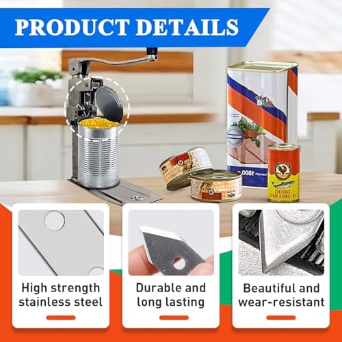 2 Pcs Commercial Can Opener Replacement Blades Compatible with Edlund
