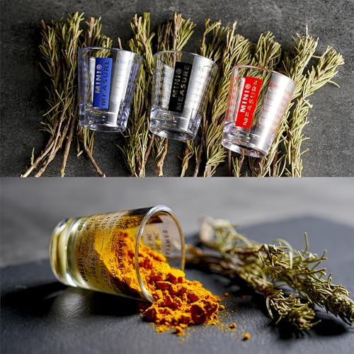New Talent plastic Measuring cup Shot Glass set of 3pcs, Shot Glasses