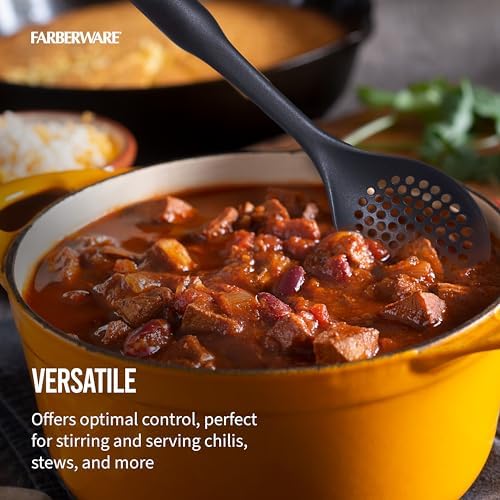 Farberware Classic Slotted Spoon, Nylon Kitchen Utensil for Draining