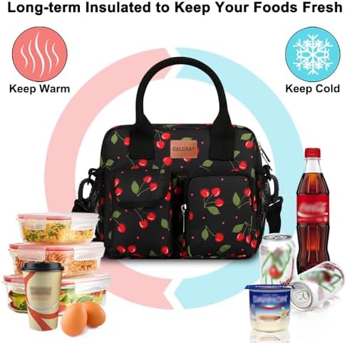 BALORAY Lunch Bag, Cherry, L