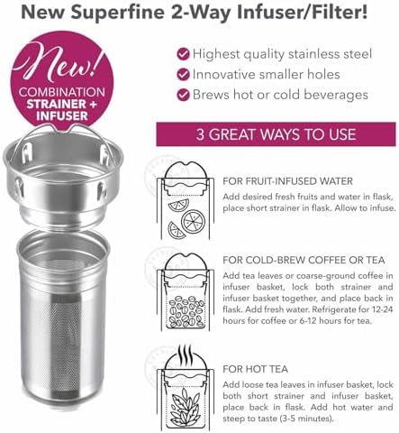 Teabloom - The ORIGINAL All-Brew Travel Tumbler & Thermos | OPRAH’s