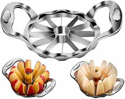 Apple Slicer and Corer 【UPGRADED】Apple Cutter Stainless Steel Heavy