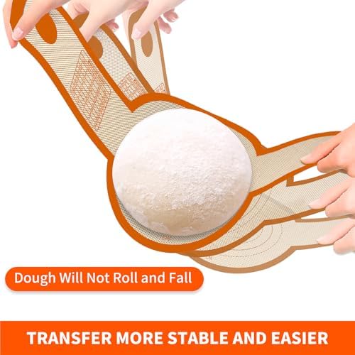 PLAPITATE Silicone Bread Sling for Dutch Oven Liner, Non Stick 2 PCS