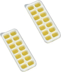 Ice Cube Tray with Lid, Easy-Release, Ice Cube Tray, Spill-Resistant, by Unknown