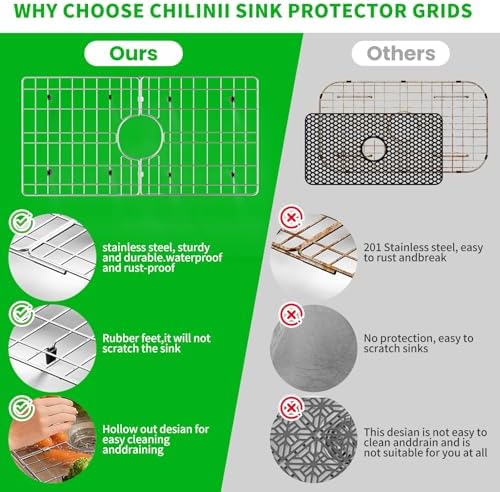 24" x 12" Stainless Steel Sink Protector