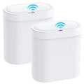 jinligogo 2 Pack 5 Gallon Bathroom Trash Can by SecureSpacesCleanerPlaces
