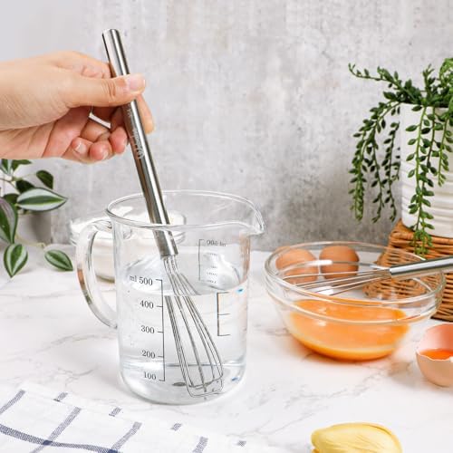 Webake Mini Whisks 10.25" Stainless Steel Small Espresso Whisks, Tiny