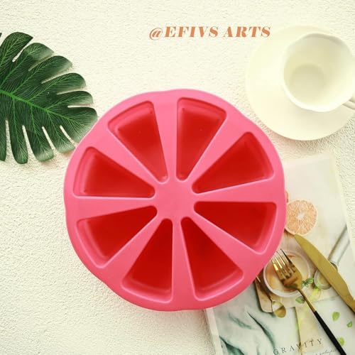 8 Cavity Cake Slice Mold Scone Pan Pizza Slice Baking Mold