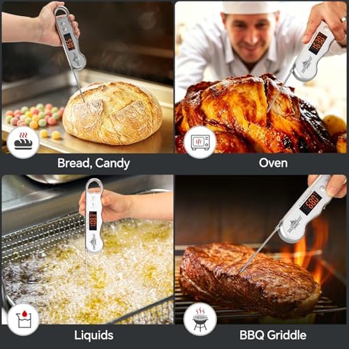 0.3s Fast Read USB-C Rechargeable Meat Thermometer