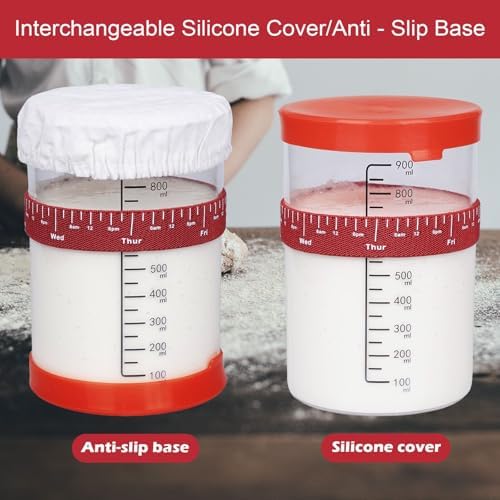 34oz Sourdough Starter Kit, Glass Jar