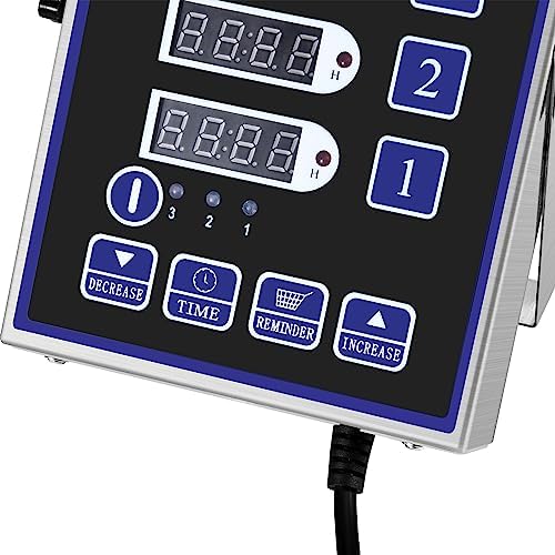 Commercial 4 Channel Digital Kitchen Timer