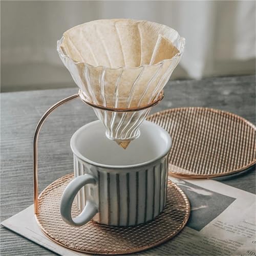 Pour Over Coffee Stand, V-Shaped Dripper Brewing Pot