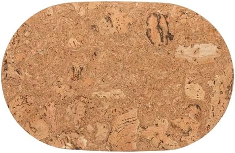 Casafina 17.25' x 11.25 Set of 4 Oval Placemats - Cork Collection