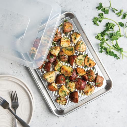 Nordic Ware Naturals 5-Piece Bake Set including Quarter Sheet, 9 x 13