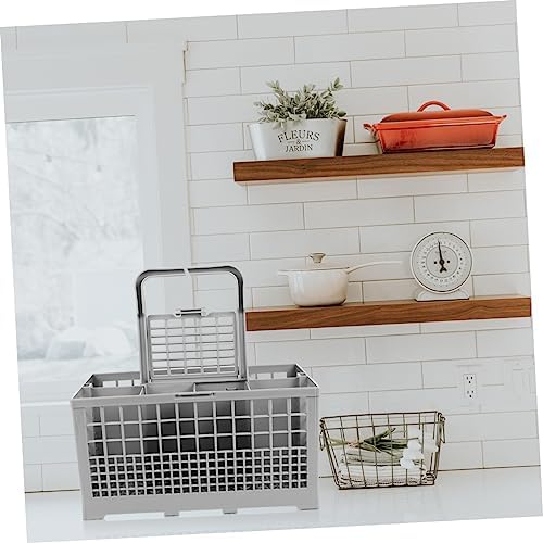 Dishwasher Basket Xmas Cutlery Storage Box Plastic with Many