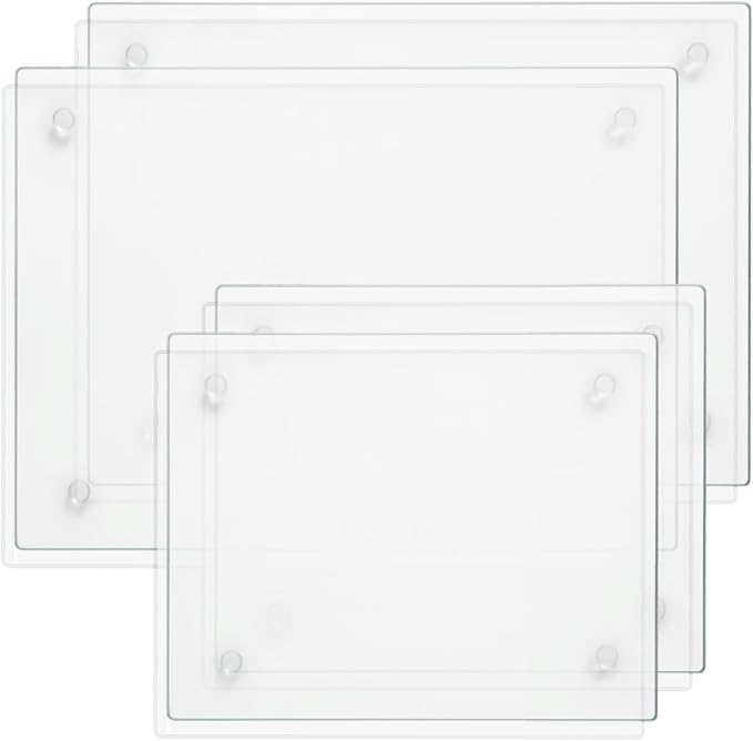 Seelenruhe 4 Pack Tempered Glass Cutting Boards by Unknown