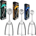 Lefty’s Left handed Ice Cream Scoop Set of 3 - #20, 40, 60 Portion