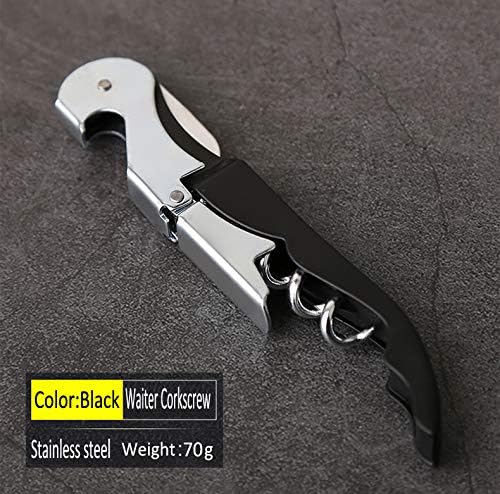 Professional Waiter Corkscrew Wine Openers Set, Heavy Duty Stainless Steel - Image 3
