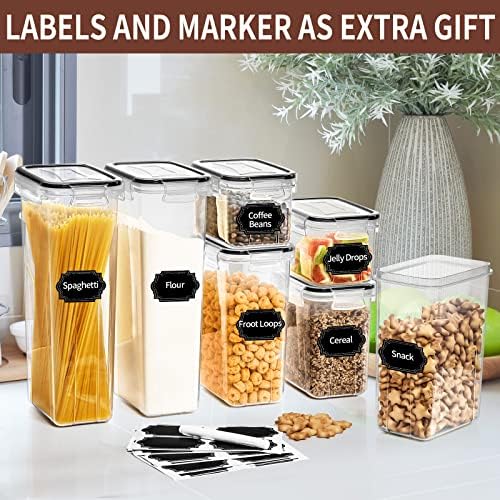 PRAKI Airtight Food Storage Containers, 24 PCS