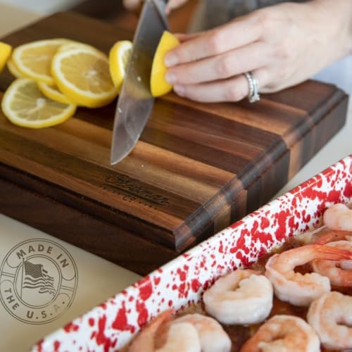 Scotsman Walnut Cutting Board, 9.5” x 12” x 1.5”