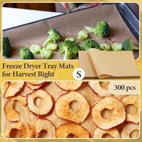 300 PCS Harvest Right Freeze Dryer Tray Mats