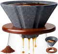 Reusable Coffee Filter, Ceramic Tea Strainer Compatible for Most Cups