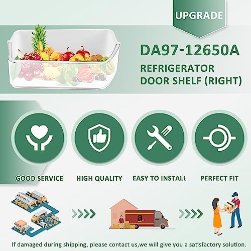 DA97-12650A Refrigerator Right Door Bin Compatible for Samsung by
