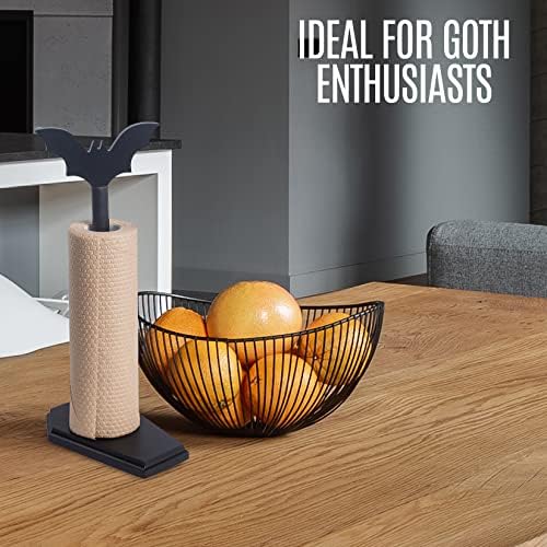 Bat Paper Towel Holder, Halloween Kitchen Decor