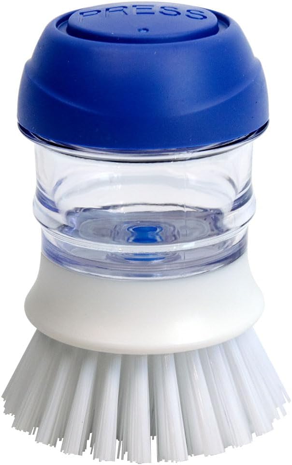 CELOX Dish Scrubber with Soap Dispenser by CELOX