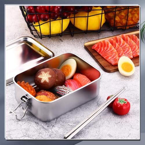 Umigy 4 Pcs Stainless Steel Food Containers
