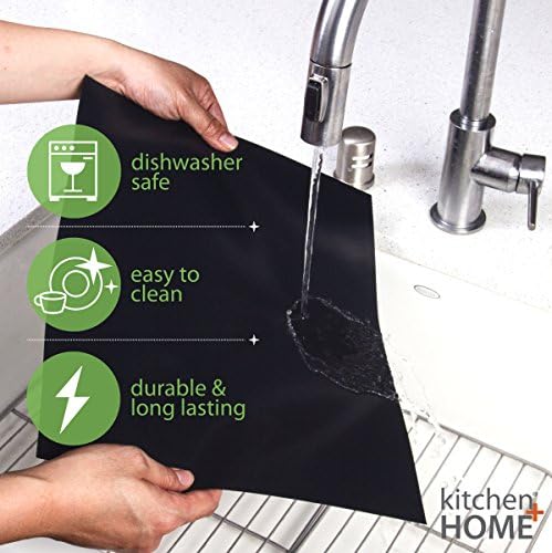 Kitchen + Home Oven Liner Set of 2 – Large Heavy Duty 100% PFOA & BPA