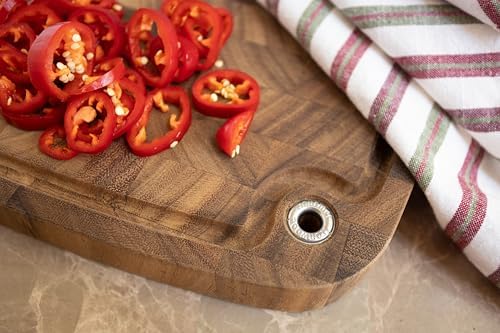 Ironwood Gourmet Acacia Wood Cutting Board, 14"