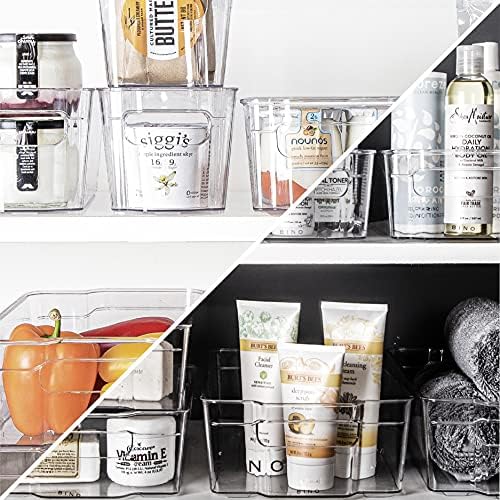 BINO | Stackable Storage Bins, Medium - 4 Pack | The Stacker