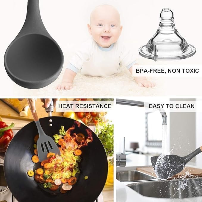 23 Pcs Silicone Utensils Set - Image 7