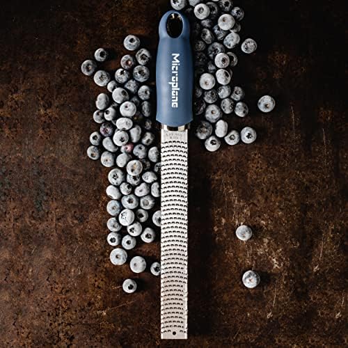 Microplane Premium Zester Grater in Denim Blue | Lemon Zester tool