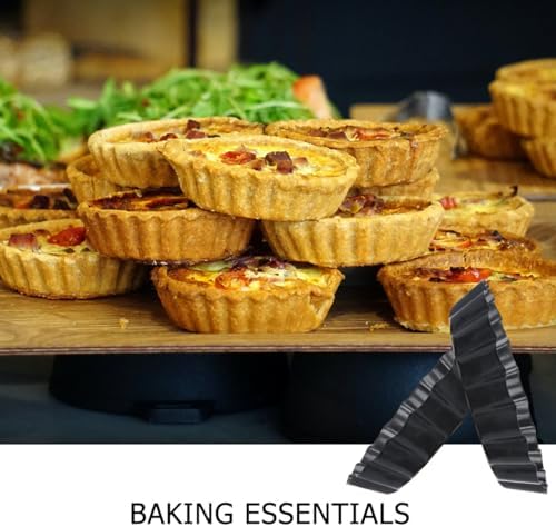 6pcs Non-stick round Chrysanthemum Pie Tart Pan Set 10cm with