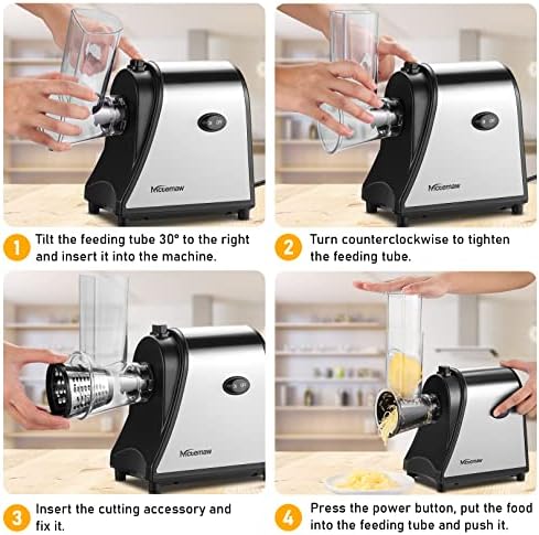 Electric Cheese Grater, 5-in-1, 250W