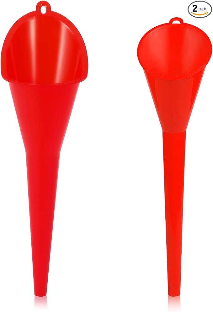 2 PCS Oil Funnel, Automotive Use Funnels by Unknown